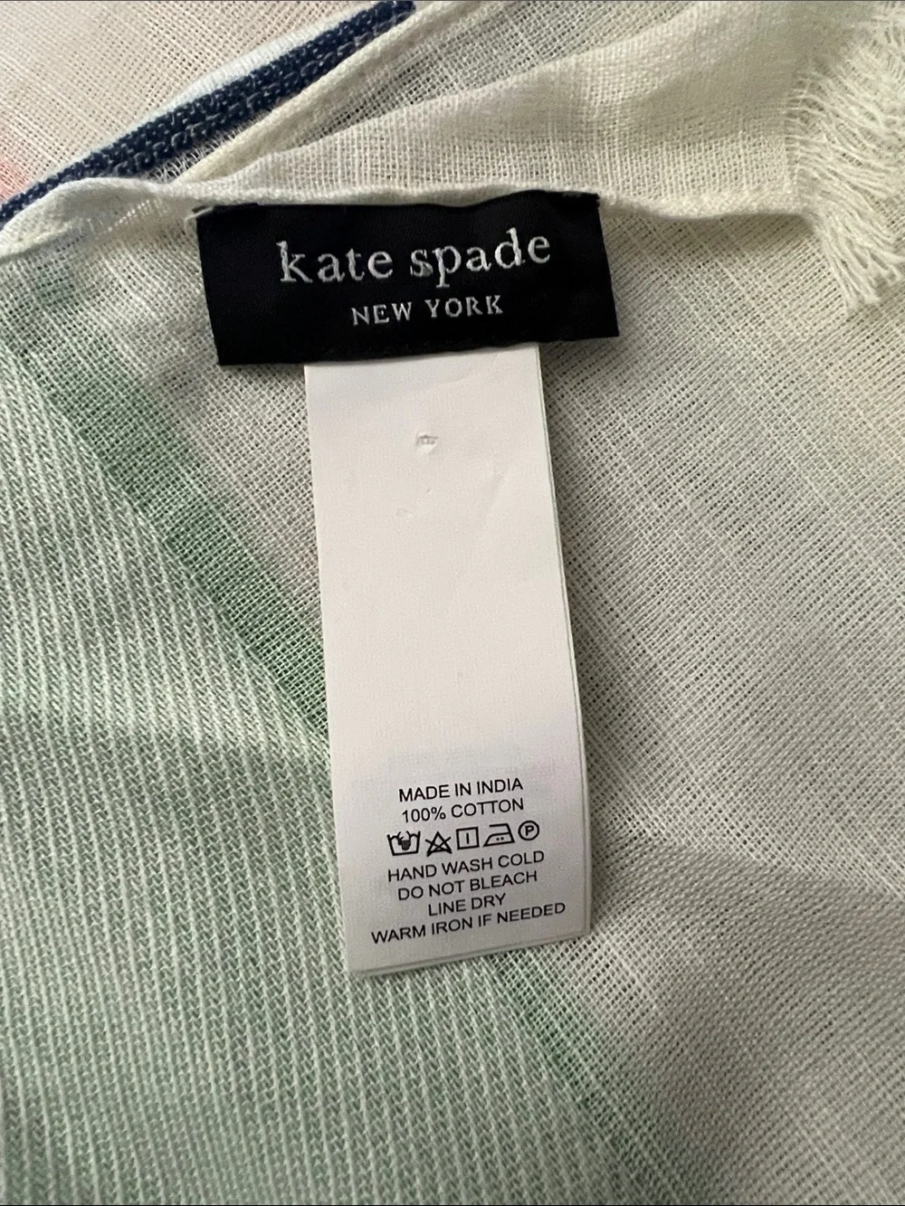 Kate Spade Multicolor ‘New York' Throw
